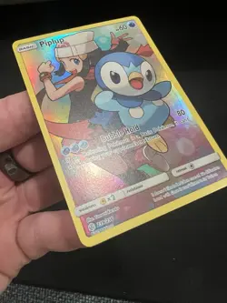 Pokemon TCG Piplup Holo Secret Rare Card Cosmic Eclipse 239/236 NM - Image 3