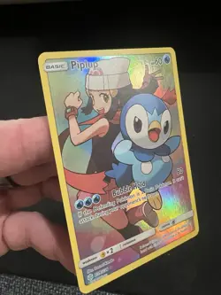 Pokemon TCG Piplup Holo Secret Rare Card Cosmic Eclipse 239/236 NM - Image 4