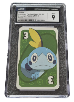 Pokemon - Sobble - CGC 9 - 2020 Pokemon Pocket UNO - JP - Graded Slab - Image 1
