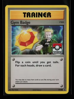 Gym Badge (Lt. Surge) XY205 Holo XY Promos League Stamped Pokemon Card - Image 1