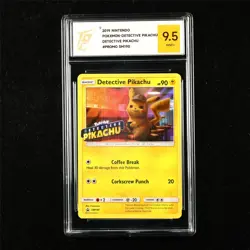 TQG 9.5 MINT+ 2019 Pokemon ENG Detective Pikachu SM190 PROMO - Image 1