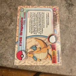 2000 Topps Pokemon TV Animation Blue Logo 1st Edition Mint Holo # 149 DRAGONITE - Image 2