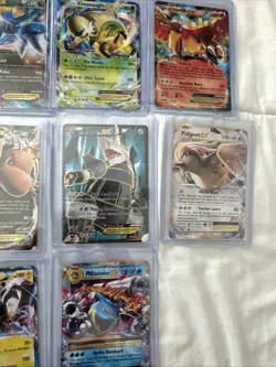 Pokemon TCG Lot Of 10 Damaged XY Era Cards EX/Break/Mega/Full Art - Image 3