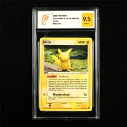 TQG 9.5 MINT+ 2005 Pokemon ENG Ditto 63/113 C - Image 1