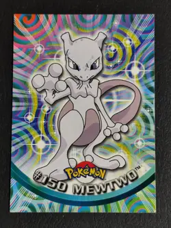Pokemon Mewtwo Topps #150 Non Holo Good - Image 1