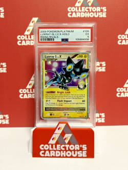 Luxray Gl Lv.X | 109/111 | PSA 5 | Holo Rising Rivals Pokemon Platinum | G20 - Image 1