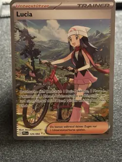 Pokemon Mega Fatale Flammen Lucia PFL 129/094 SAR Fullart Deutsch NM - Image 1