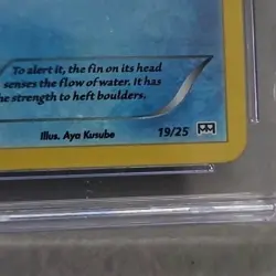 CGC MINT 8 Pokemon Mudkip 19/25 2021 Confetti Reverse Holo - Image 2