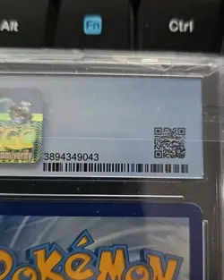 CGC MINT 8 Pokemon Mudkip 19/25 2021 Confetti Reverse Holo - Image 5