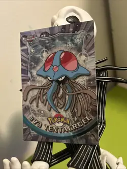 Tentacruel (1999) Pokemon Topps Chrome TV Animation #73 - Image 2