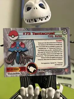 Tentacruel (1999) Pokemon Topps Chrome TV Animation #73 - Image 4