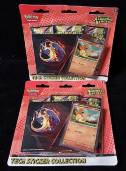 Pokemon ME Ascended Heros Tech Sticker Collection - Charmander Promo X2 - Image 4