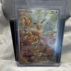 Pokemon Eevee 188/167 Sv06: Twilight Masquerade Illustration Rare Holo 50HP - Image 1