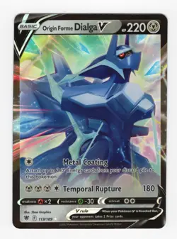 Pokemon | Origin Forme Dialga V 113/189 | Astral Radiance Ultra Rare NM - Image 1