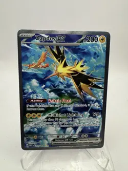 2023 Pokemon Zapdos ex 202/165 Sv: Scarlet & Violet 151 Holo !! 🔥🔥 - Image 1
