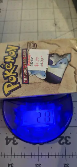 Pokemon Fossil Unlimited Booster Pack – 1999 Vintage – Lapras Artwork – 21+ Gram - Image 1
