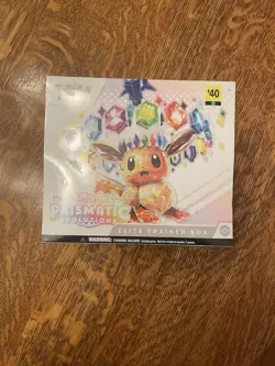 Pokemon TCG Prismatic Evolutions ETB Elite Trainer Box *SEALED* - Image 1