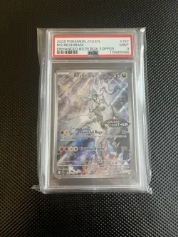 2025 Pokemon Journey Together N's Reshiram Stamped PSA 9 English 167/159 - Image 1