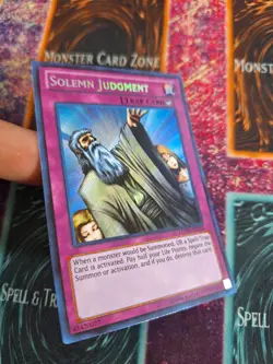 Yu-Gi-Oh! TCG Solemn Judgment LCJW-EN182 Secret Rare Unlimited Near Mint - Image 2