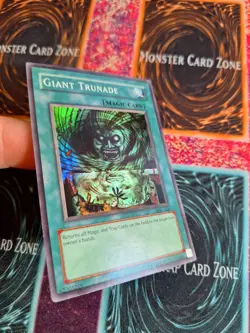 Yu-Gi-Oh! TCG Giant Trunade Magic Ruler MRL-048 Super Rare OG Unlimited LP - Image 2