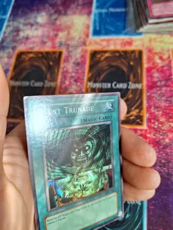 Yu-Gi-Oh! TCG Giant Trunade Magic Ruler MRL-048 Super Rare OG Unlimited LP - Image 3