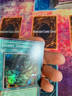 Yu-Gi-Oh! TCG Giant Trunade Magic Ruler MRL-048 Super Rare OG Unlimited LP - Image 4