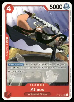 2024 RED Edward.Newgate Atmos Character / Red/Whitebeard Pirates #ST15-001 - Image 1