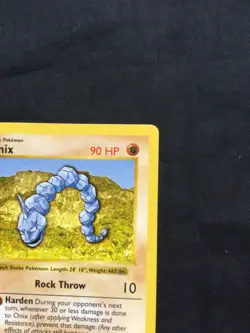 Pokemon Cards: Base Set 1st Edition Common: Onix 56/102 - Image 3