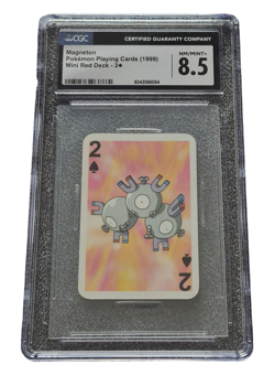 Pokemon - Magneton - CGC 8.5 - 1999 Playing Cards Mini Red Deck 2 - JP - Vintage - Image 1