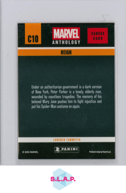 REIGN PANINI C10 MARVEL ANTHOLOGY CANVAS CARD 2025 ENGLISH - Image 2