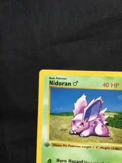 Pokemon Cards: Base Set 1st Edition Common: Nidoran M 55/102 - Image 2