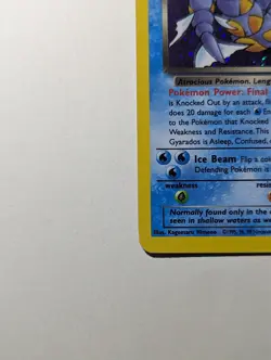 Dark Gyarados 8/82 Team Rocket Holo Pokemon Card LP - Image 5