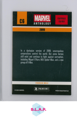 2099 PANINI C6 MARVEL ANTHOLOGY CANVAS CARD 2025 ENGLISH - Image 2