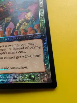 Dark Triumph x2 Instant MTG 2 Card. OLD VINTAGE FOIL. NEMESIS. - Image 4