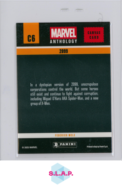 2099 PANINI C6 MARVEL ANTHOLOGY CANVAS CARD 2025 ENGLISH - Image 2