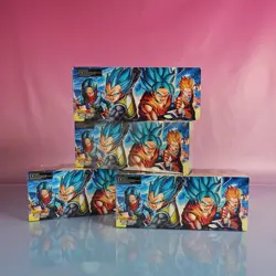 4X BOXES DRAGON BALL SUPER CARD GAME DRAFT BOX 01 ENGLISH OVP SEALED - Image 1
