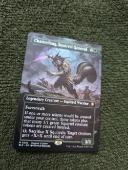 MTG Magic Chatterfang, Squirrel General M 0082 82 BLC R EN KARTE CARD Tcg - Image 3