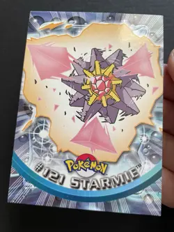 Staryu Starmie Pokemon Topps 2000 Blue Logo Card - Image 5