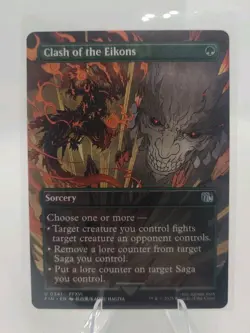 Clash of the Eikons Borderless Regular #0341 MTG Final Fantasy NM - Image 1