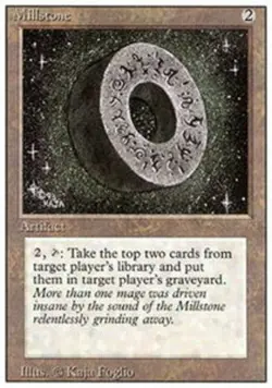 Millstone ~ Moderately Played 3rd Edition Revised MTG Magic UltimateMTG Artifact - Image 1