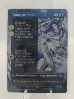 Summon: Shiva #0362 Borderless Regular MTG Final Fantasy NM - Image 1