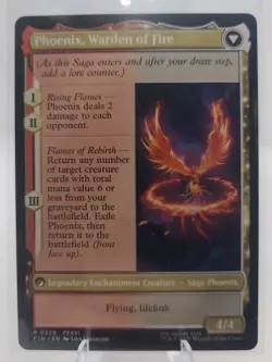 Joshua, Phoenix's Dominant / Phoenix Warden Of Fire #0229 MTG Final Fantasy NM - Image 2