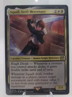 Squall, Seed Mercenary #0243 R Regular MTG: Final Fantasy NM - Image 1