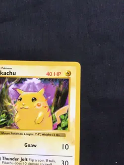 Pokemon Cards: Base Set 1st Edition Common: Red Cheek Pikachu 58/102 - Image 3