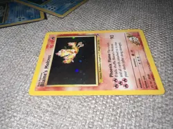 Pokemon Card - Blaine's Moltres Gym Heroes - 1/132 Holo - LP/MP Card - Image 3