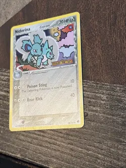 Nidorina 34/101 Pokemon Reverse Holo Stamped EX Dragon Frontiers Delta Species - Image 2