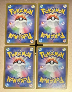 Pokemon Japan Pokeball Holo Card Bundle X4 Pikachu, Wartortle, Articuno,Flareon - Image 2