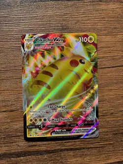 Pokemon TCG Pikachu VMAX Black Star Promo SWSH286 Sword and Shield - Image 1