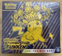 Pokemon TCG - Sturmische Funken Top Trainer Box I DEUTSCH I NEU I SEALED - Image 1
