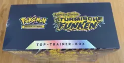 Pokemon TCG - Sturmische Funken Top Trainer Box I DEUTSCH I NEU I SEALED - Image 3